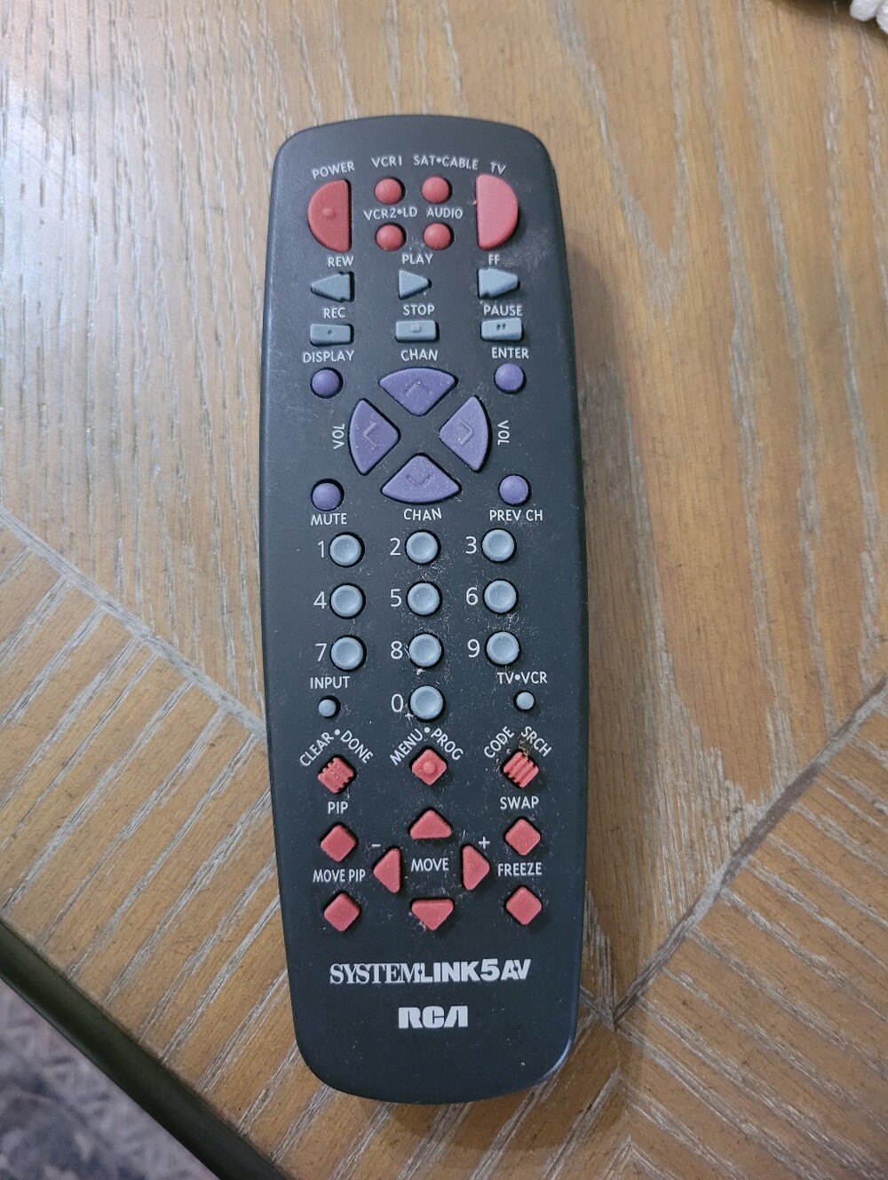 RCA Universal Remote Control With Manual